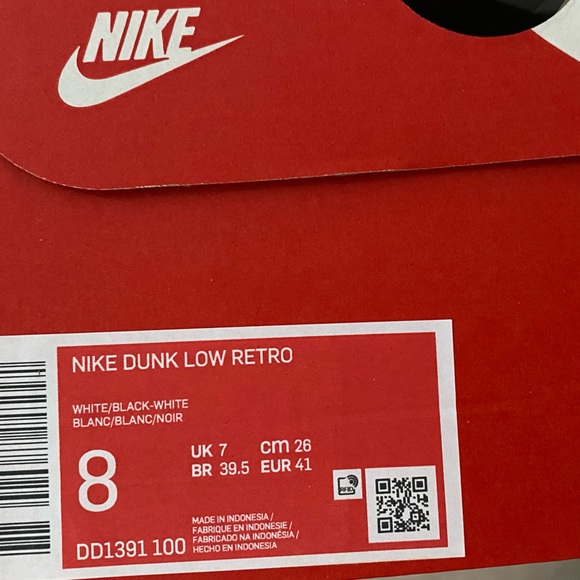 Nike Dunk Low Retro Black/White “Panda” - Picture 5 of 9